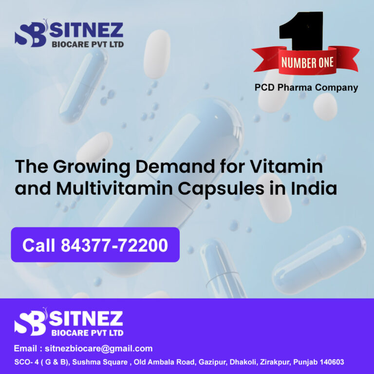 The Growing Demand for Vitamin and Multivitamin Capsules in India